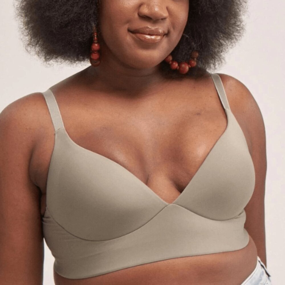Trish Molded Cup Bra - Sage